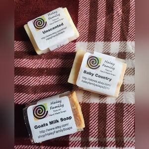 Handmade Natural Soap 3 Piece